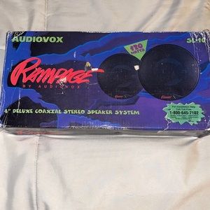 Audiovox Rampage 4” speakers